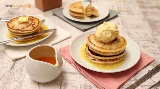 how to make homemade pancakes without milk 